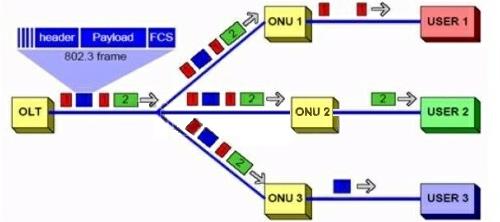 ONU Ethernet frame